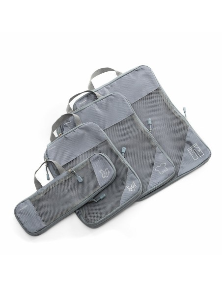 Sacs de rangement à compression Compakube (4 pièces) – Gain de place