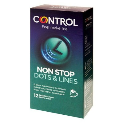 Préservatifs Control Non Stop Dots & Lines (12 pcs) 2