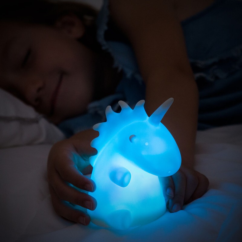 Lampe LED multicolore licorne – Ambiance féerique