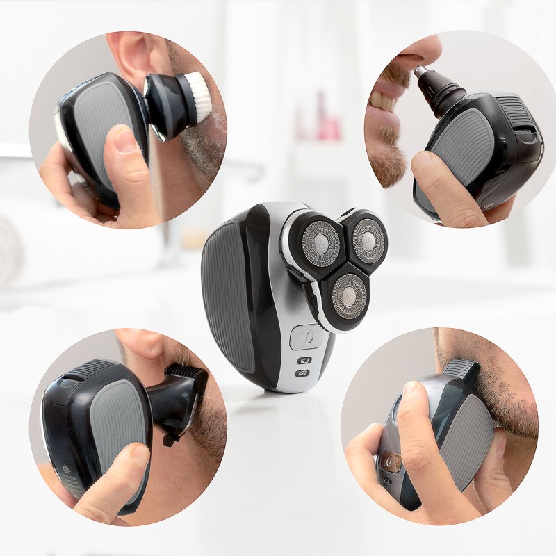 Rasoir rechargeable 5‑en‑1 Shavestyler – Multi‑usage