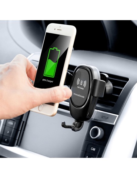 Support téléphone + chargeur sans fil Qi Wolder – Recharge stable