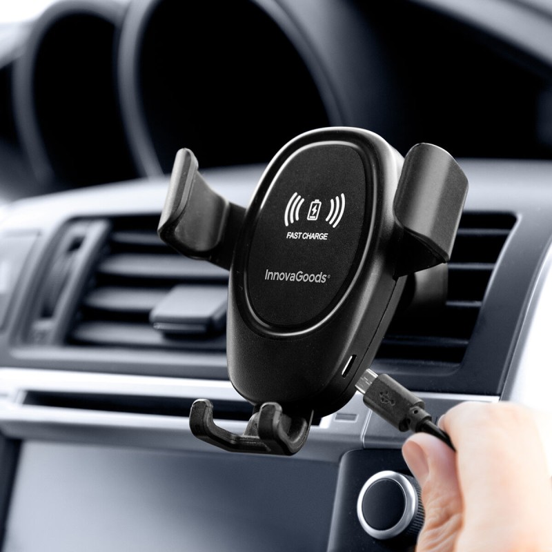 Support téléphone + chargeur sans fil Qi Wolder – Recharge stable