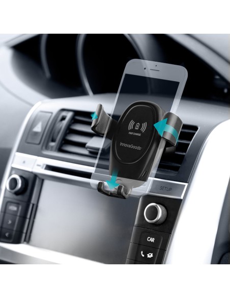 Support téléphone + chargeur sans fil Qi Wolder – Recharge stable