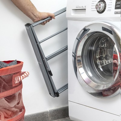 Séchoir à Linge Pliable Cloxy InnovaGoods 3 Hauteurs 2