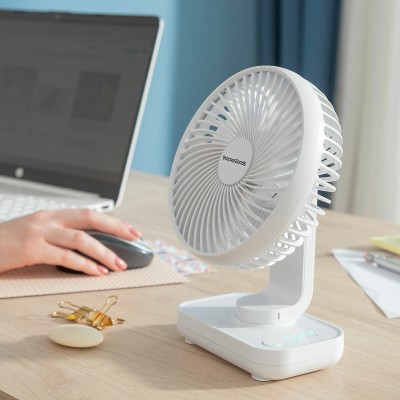 Ventilateur rechargeable Fanrec Ø5,4" 3600 mAh – Compact et moderne