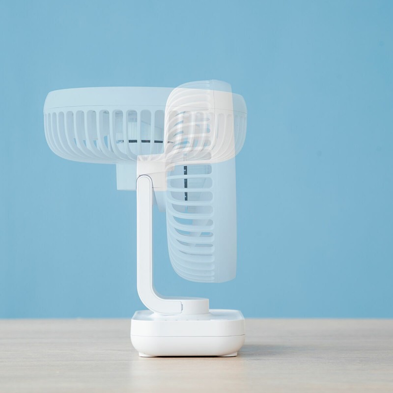 Ventilateur rechargeable Fanrec Ø5,4" 3600 mAh – Compact et moderne
