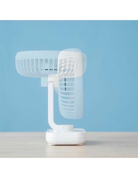 Ventilateur rechargeable Fanrec Ø5,4" 3600 mAh – Compact et moderne