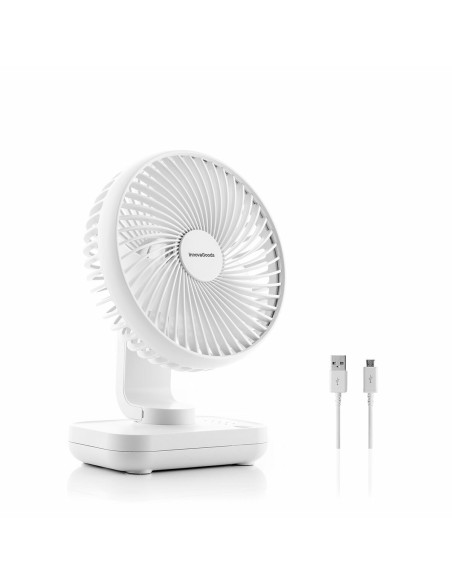 Ventilateur rechargeable Fanrec Ø5,4" 3600 mAh – Compact et moderne