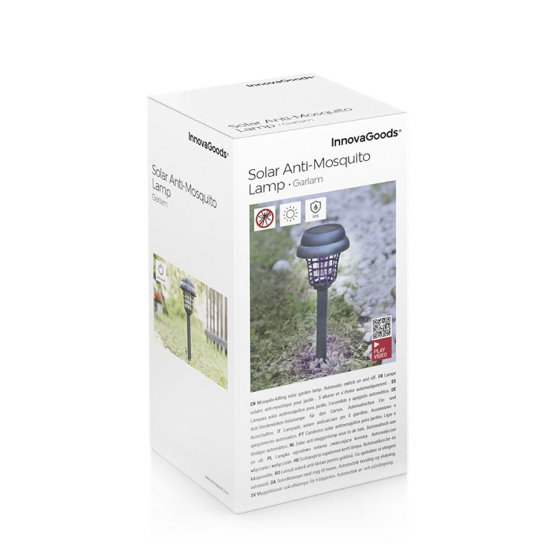 Lampe solaire anti‑moustiques Garlam – Autonome et protectrice