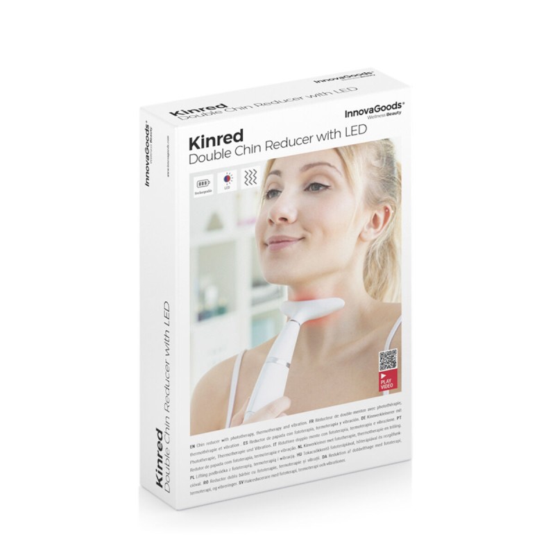 Réducteur double‑menton Kinred – Photothérapie et chaleur