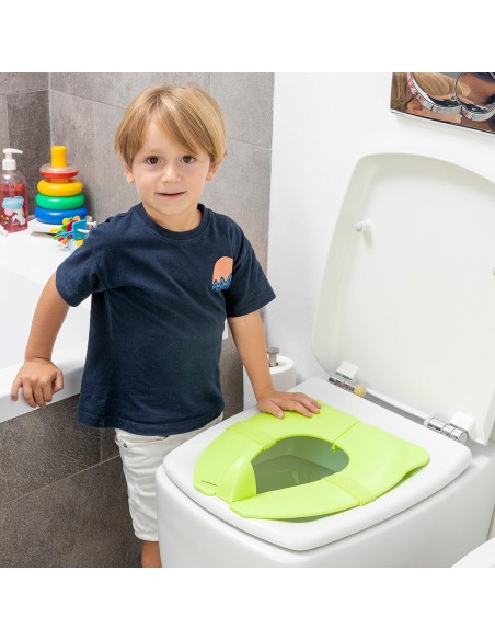 Réducteur de toilettes pliable Foltry – Apprentissage sécurisé
