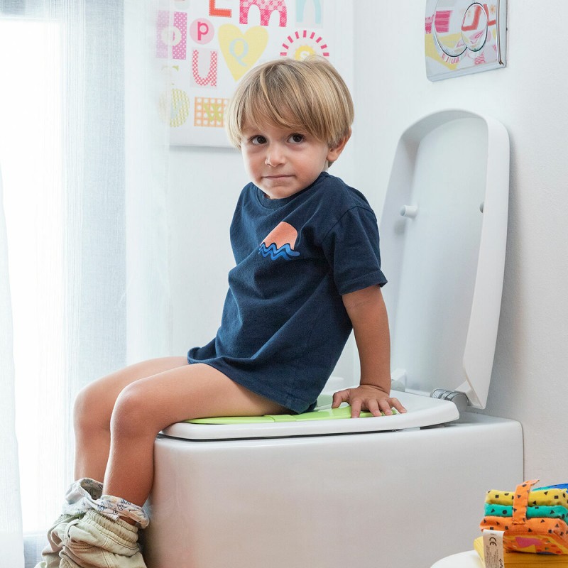 Réducteur de toilettes pliable Foltry – Apprentissage sécurisé