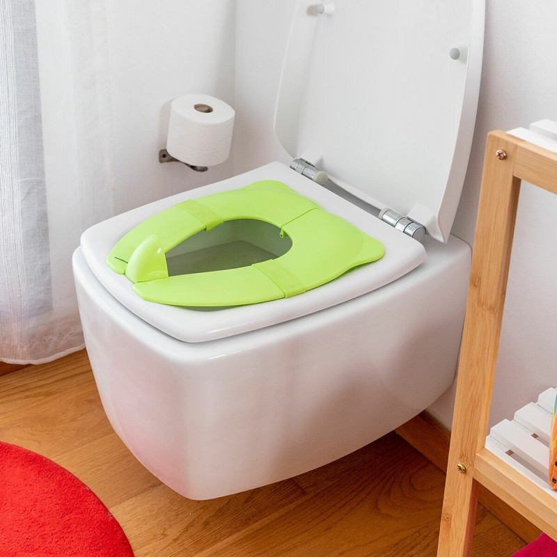 Réducteur de toilettes pliable Foltry – Apprentissage sécurisé