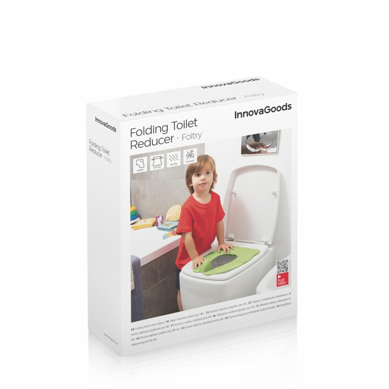 Réducteur de toilettes pliable Foltry – Apprentissage sécurisé