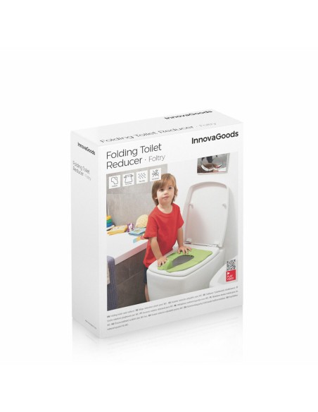 Réducteur de toilettes pliable Foltry – Apprentissage sécurisé