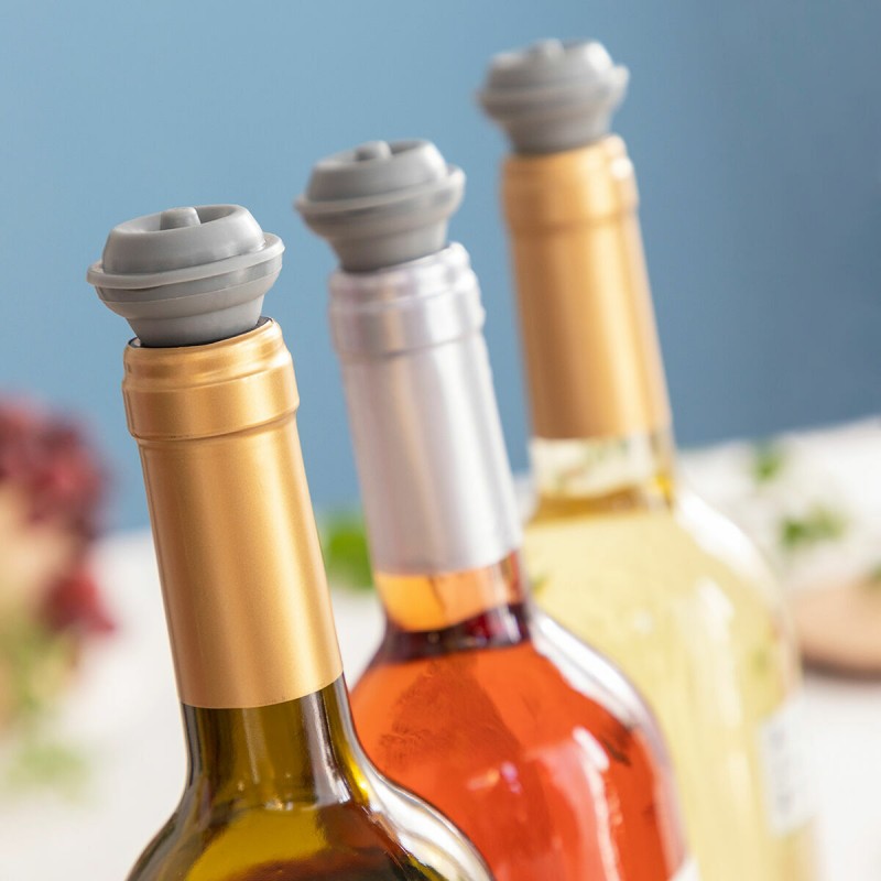 Pompe à vide Winuum + 4 bouchons – Conservation du vin