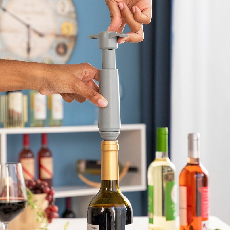 Pompe à vide Winuum + 4 bouchons – Conservation du vin