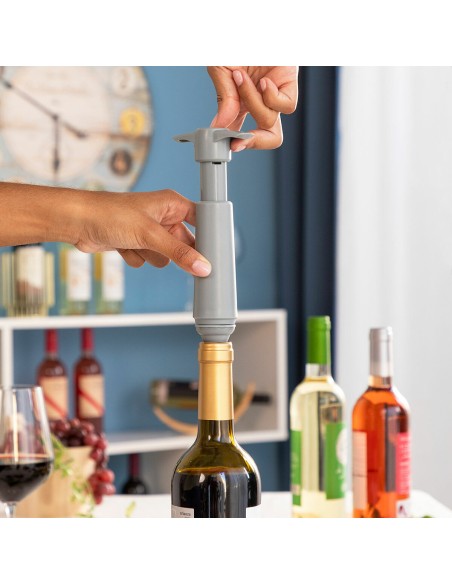 Pompe à vide Winuum + 4 bouchons – Conservation du vin