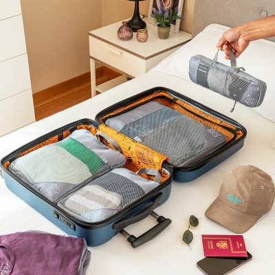 Sacs de rangement à compression Compakube (4 pièces) – Gain de place 2