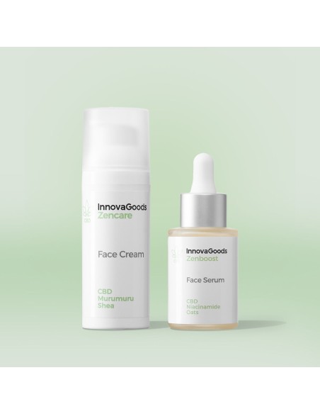 Pack hydratation visage CBD – Soin apaisant complet