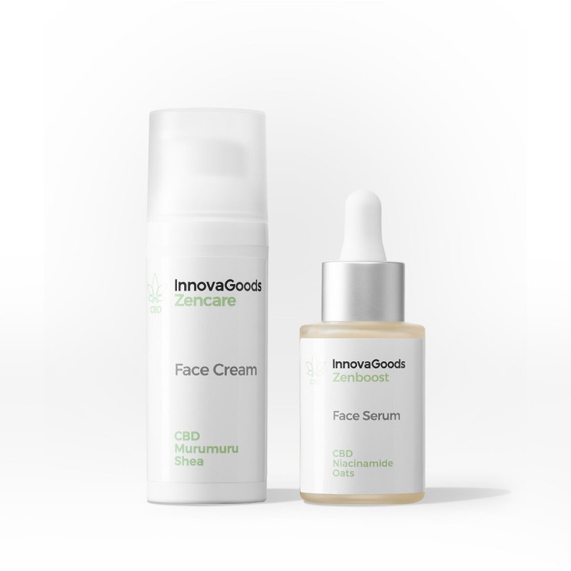 Pack hydratation visage CBD – Soin apaisant complet