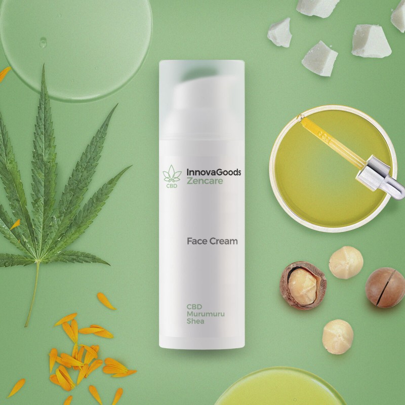 Crème hydratante CBD Zencare 50 ml – Confort apaisant