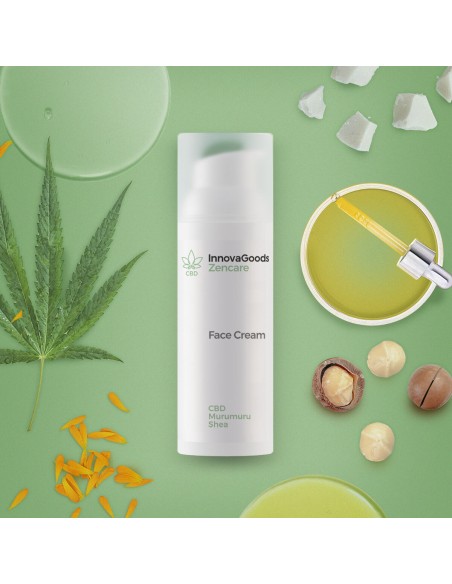 Crème hydratante CBD Zencare 50 ml – Confort apaisant