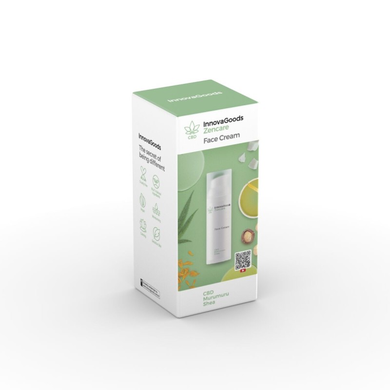 Crème hydratante CBD Zencare 50 ml – Confort apaisant