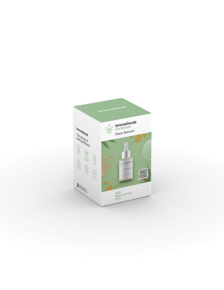 Sérum visage CBD Zenboost 30 ml – Hydratation apaisante