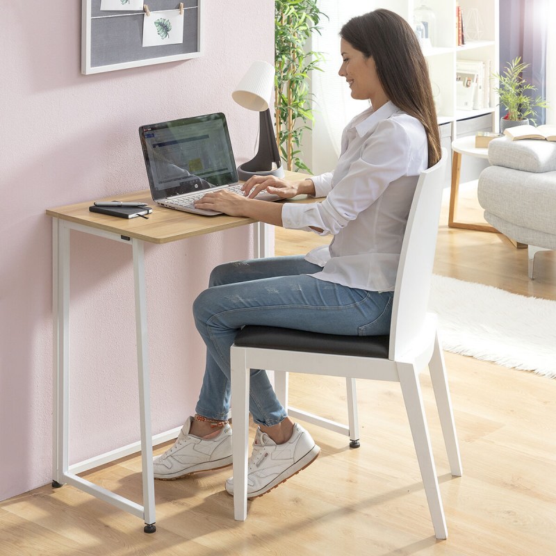 Bureau pliant InnovaGoods V0103358 Blanc (Reconditionné B)