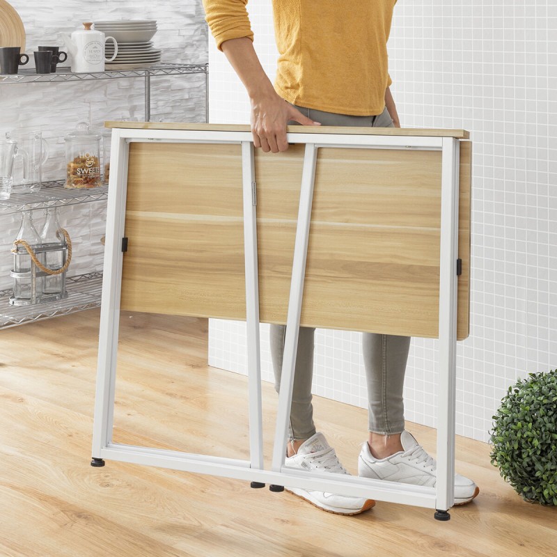 Bureau pliant InnovaGoods V0103358 Blanc (Reconditionné B)