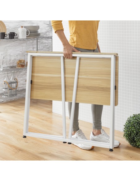 Bureau pliant InnovaGoods V0103358 Blanc (Reconditionné B)