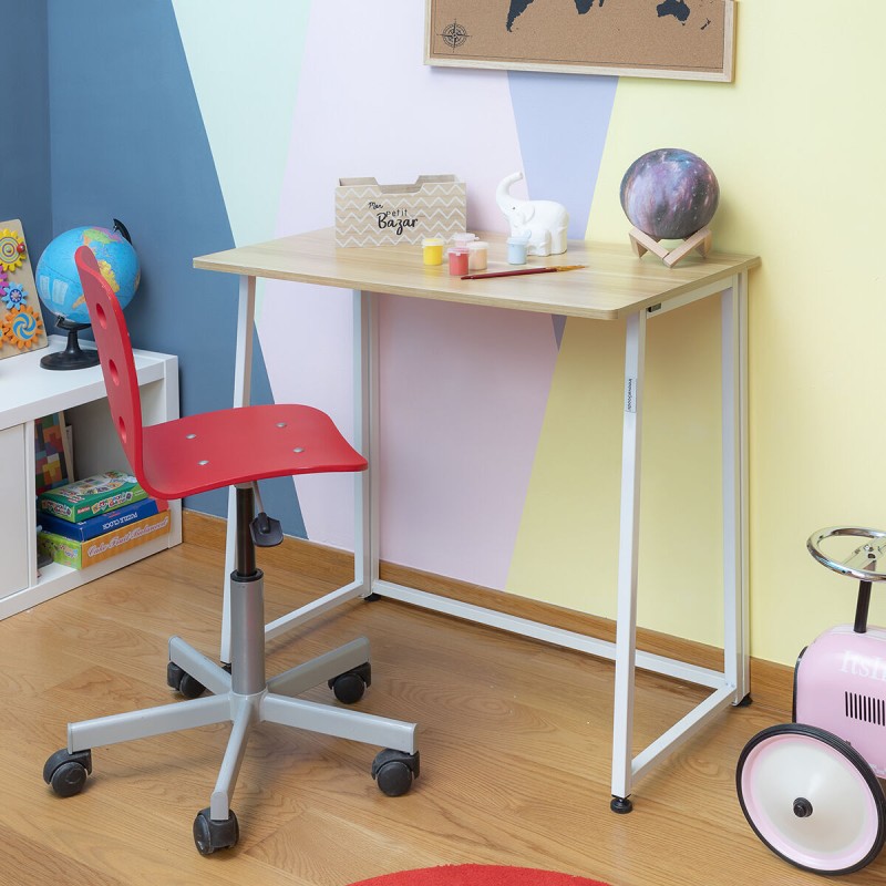 Bureau pliant InnovaGoods V0103358 Blanc (Reconditionné B)