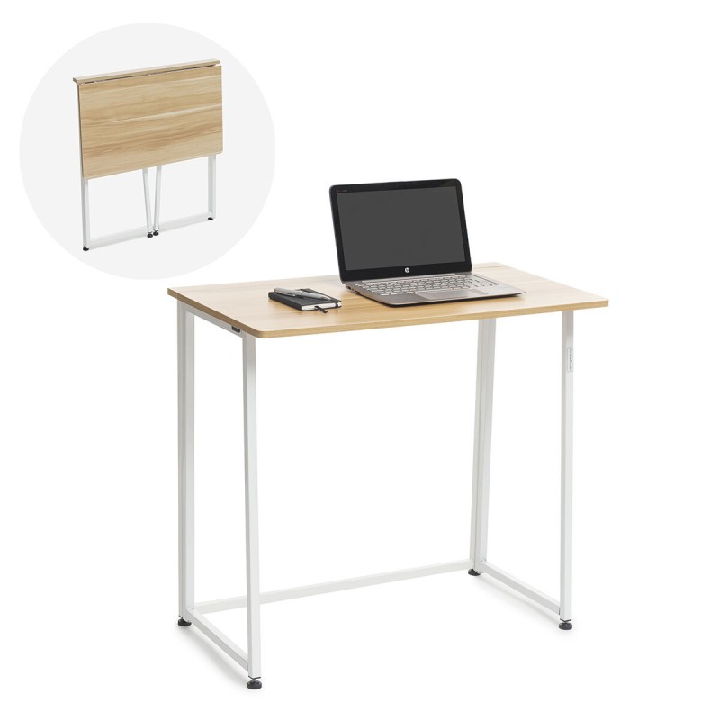 Bureau pliant InnovaGoods V0103358 Blanc (Reconditionné B)