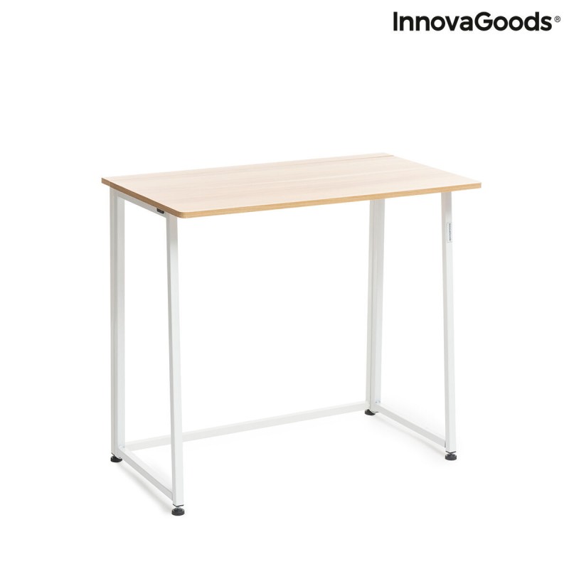 Bureau pliant InnovaGoods V0103358 Blanc (Reconditionné B)