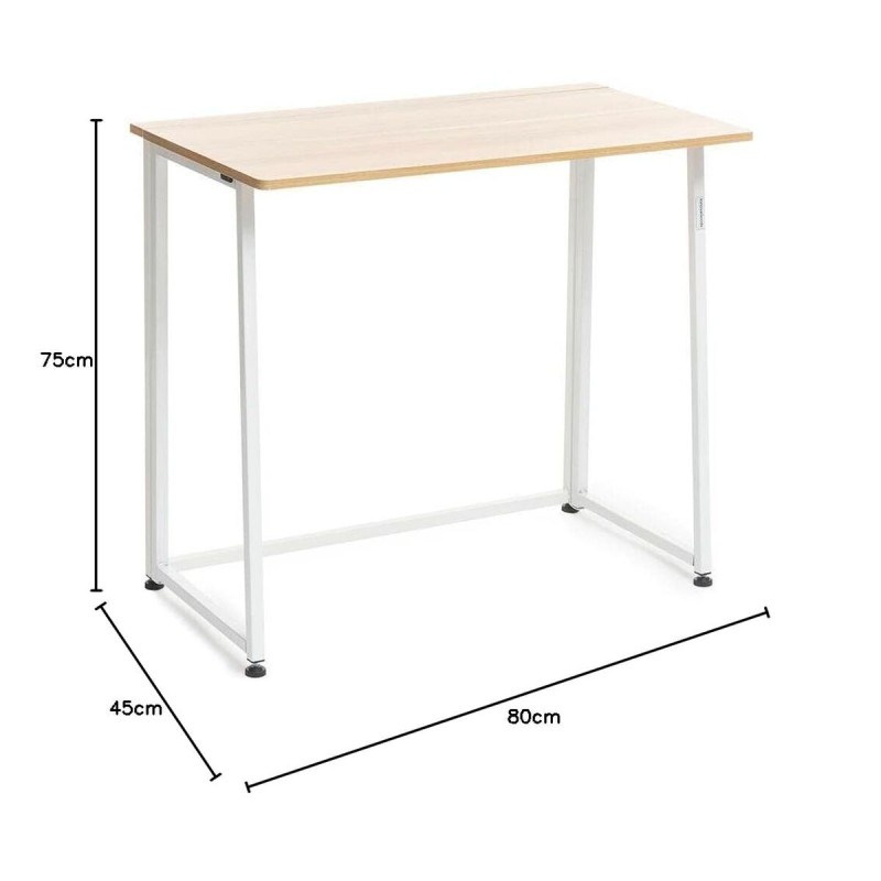 Bureau pliant InnovaGoods V0103358 Blanc (Reconditionné B)
