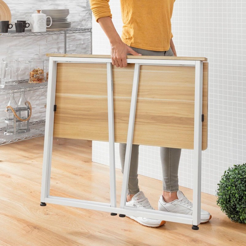 Bureau pliant InnovaGoods V0103358 Blanc (Reconditionné B)