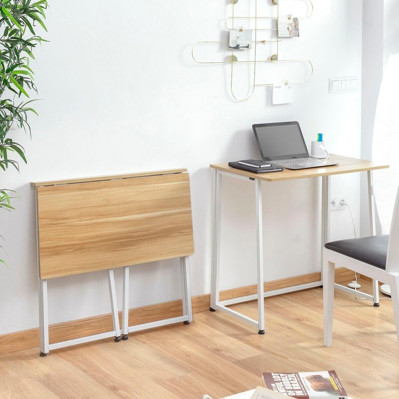Bureau pliant InnovaGoods V0103358 Blanc (Reconditionné B)