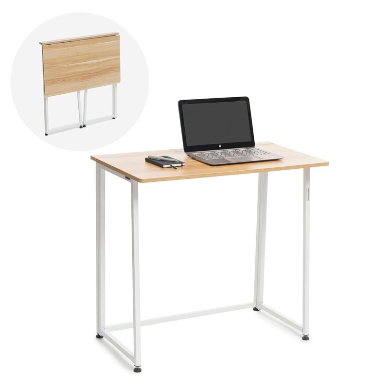 Bureau pliant InnovaGoods V0103358 Blanc (Reconditionné B)