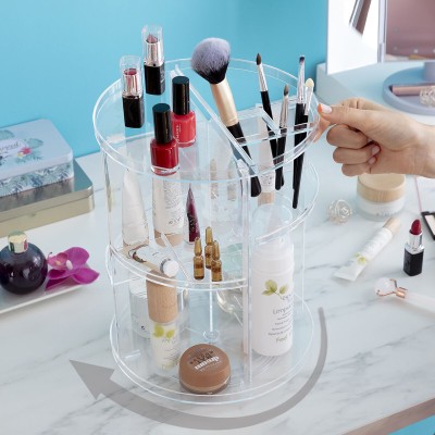 Organiseur de Maquillage Rotatif Rolkup InnovaGoods 2