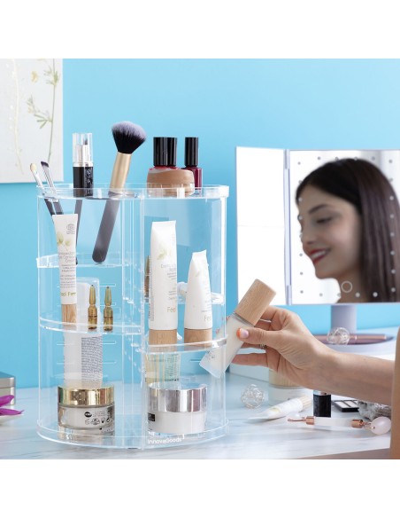 Organiseur de Maquillage Rotatif Rolkup InnovaGoods