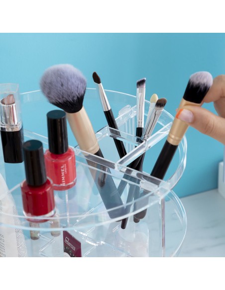 Organiseur de Maquillage Rotatif Rolkup InnovaGoods