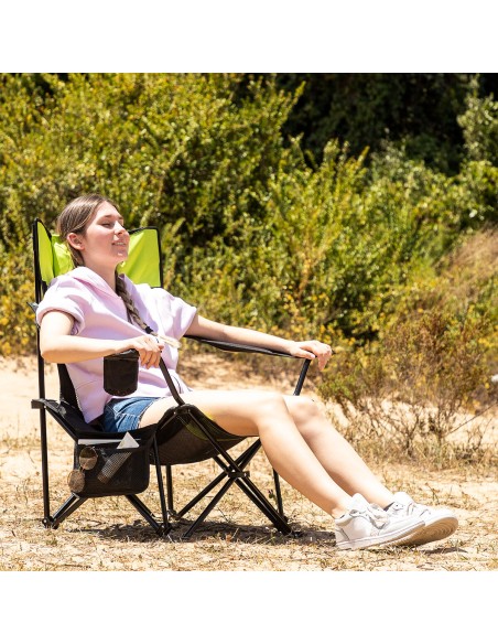 Chaise Transat Pliable de Camping Kampfort InnovaGoods