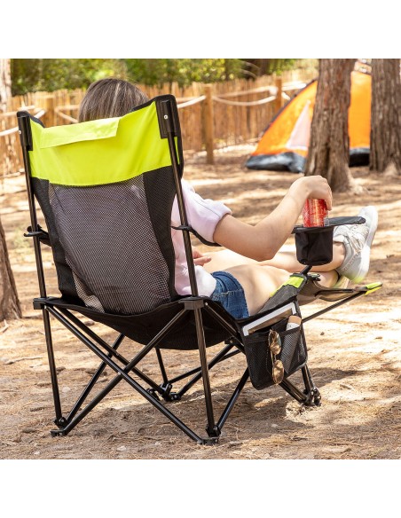 Chaise Transat Pliable de Camping Kampfort InnovaGoods