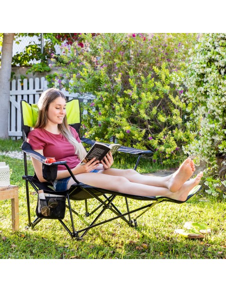 Chaise Transat Pliable de Camping Kampfort InnovaGoods