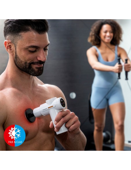Pistolet de Massage Musculaire Chaud et Froid Hokgun InnovaGoods
