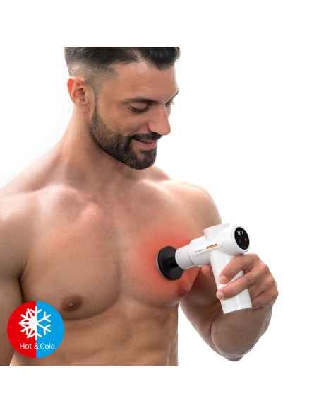 Pistolet de Massage Musculaire Chaud et Froid Hokgun InnovaGoods