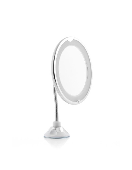Miroir grossissant à LED avec bras flexible et ventouse Mizoom InnovaGoods