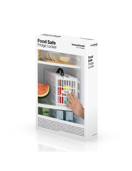 Cage de Sécurité pour Réfrigérateurs Food Safe InnovaGoods
