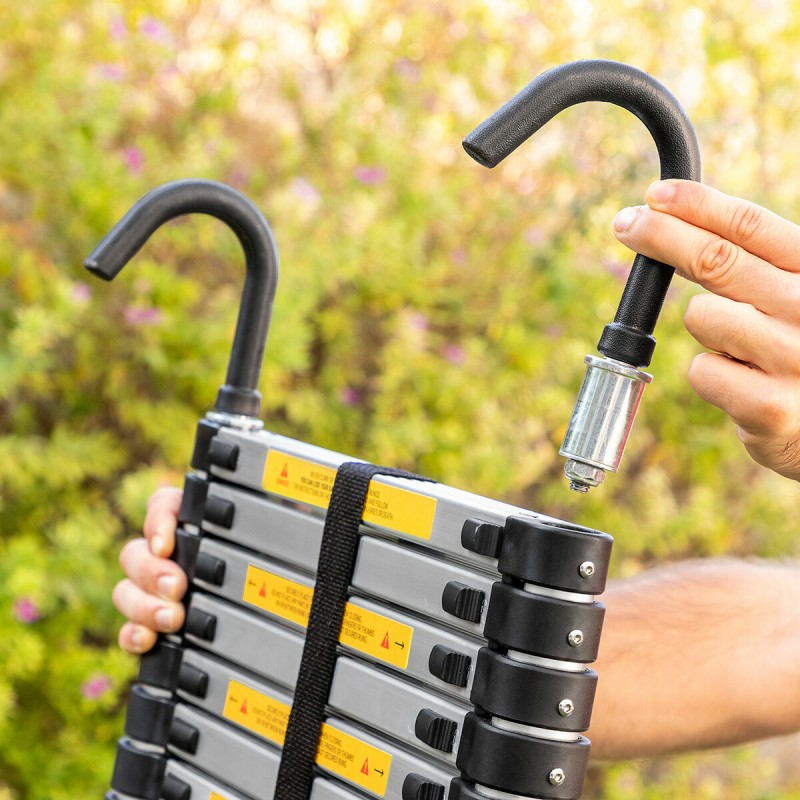 Échelle télescopique Ladescop32 3,2 m InnovaGoods – Stable et compacte